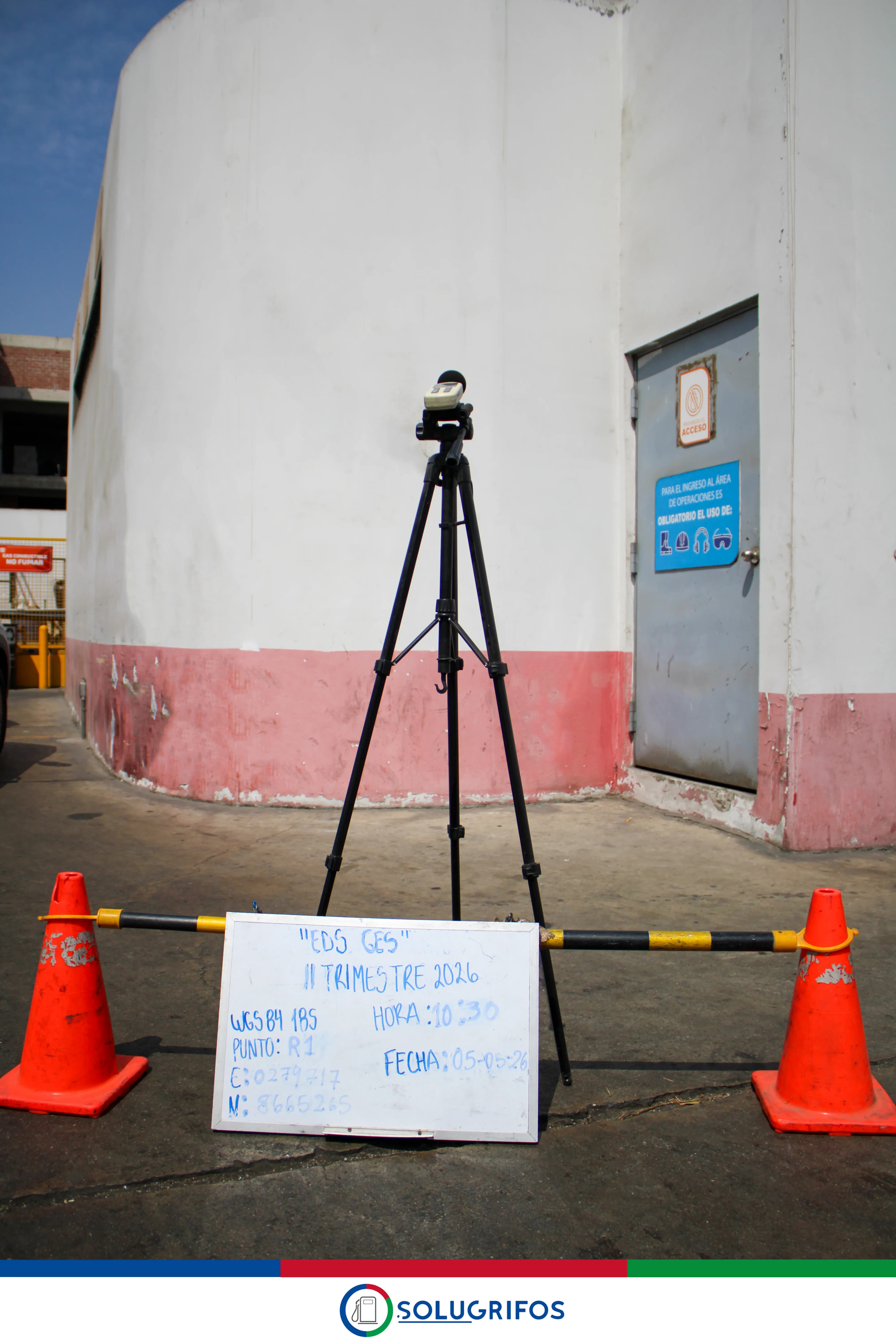 Monitoreo de Ruido y Calidad de Aire en Estación