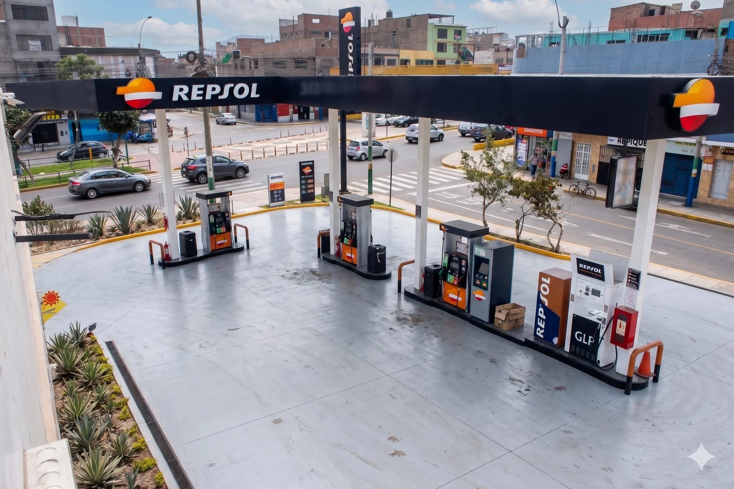 Estación construida y regularizada